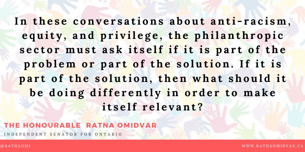 It's time for the #charitablesector to disclose information on its own #governance #leadership! Read my interview w <a href="/kimhartmacneill/">Kim Hart Macneill</a> <a href="/Phil_journal/">The Philanthropist Journal</a>: ow.ly/hjq650C9vGc. Plus we discuss outdated laws governing #charities + their role in addressing #racism. #cdnpoli #SenCA