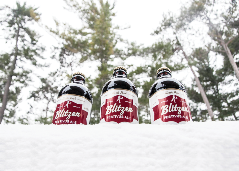 North Peak's Blitzen is here 🎄 Come see us and grab a 6pk for $8.99 and get into the holiday spirit!
