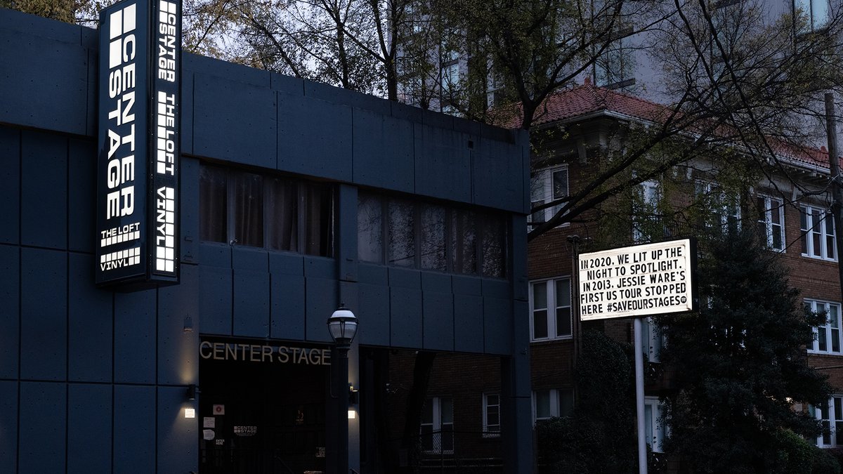 Center Stage Atlanta (@centerstageatl) on Twitter photo Spotify reminds us that music is what unites us all. The biggest names in music started at local independent venues, like Center Stage, that are struggling to survive. We are proud to share in the story with a historic show in 2013 with <a href="/JessieWare/">Jessie Ware</a> on her first US tour 🤩 Spotify reminds us that music is what unites us all. The biggest names in music started at local independent venues, like Center Stage, that are struggling to survive. We are proud to share in the story with a historic show in 2013 with <a href="/JessieWare/">Jessie Ware</a> on her first US tour 🤩