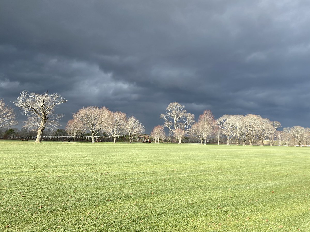 Some sky here on the farm today. #southcountyRI