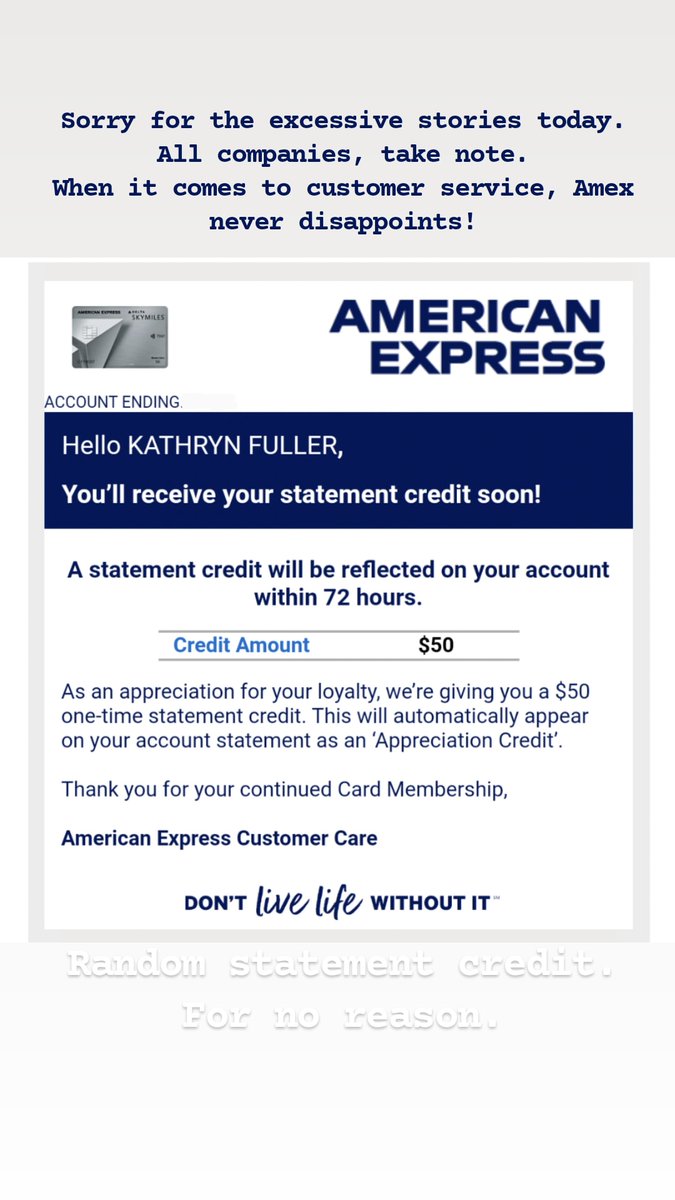iWanderWhereiAm's tweet photo. @AmericanExpress, thank you for being you. https://t.co/HQKlWemB8V