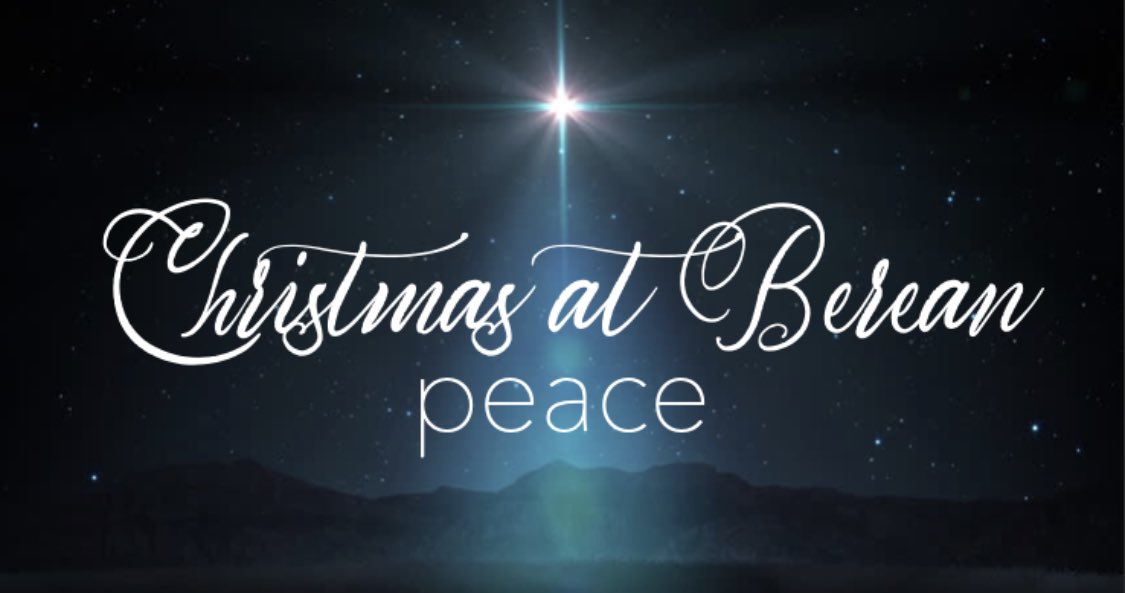 BereanSchool's tweet photo. Christmas Peace, Friday the 11th &amp; Saturday the 12th at 7 o’clock. 3rd graders will be performing Friday night &amp; 4th graders will be preforming Saturday night. Middle &amp; high schoolers will be preforming both nights. Tickets are free &amp; reservations are required. Go to our website. https://t.co/uKMb64gjpl