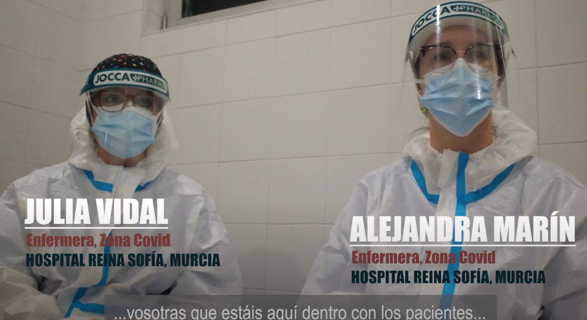 5. Escuchen el testimonio de Julia Vidal y Alejandra Marín, dos jóvenes enfermeras que llevan desde junio en la zona Covid del Reina Sofia. ¿Qué les parece todo? ¿Cómo es llevar el EPI durante 12 horas? ¿Qué intentan decirles a los pacientes, solos en una zona restringida?