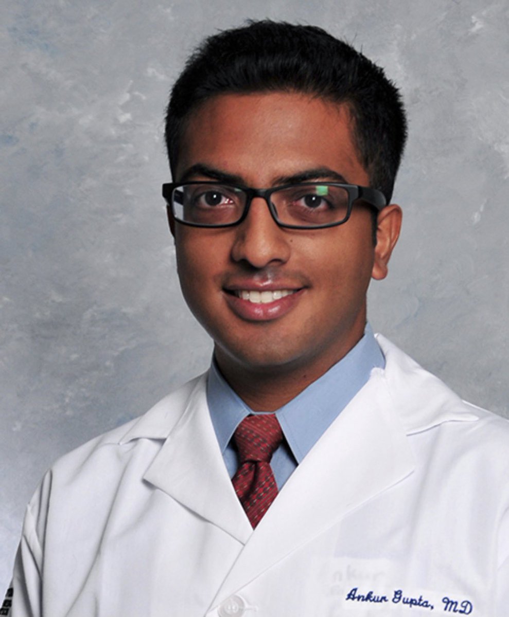 GeisOphthal's tweet photo. Ankur Gupta, MD PGY-2
Hometown: Plano, TX
Undergraduate: Stanford
Medical School: UT Southwestern 
Passions: Family time with wife and puppy Ollie, AI, Regenerative Medicine, food, travel, chess, tennis. 
Favorite memory of residency: seeing my scleral depressor for 1st time! https://t.co/OR2Y5g9WDr