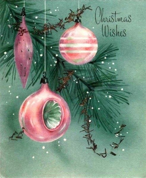 Love the colors in this one. Thanks to everyone for all the nice feedback on this thread, it's very much appreciated and I'm delighted to know others are enjoying it!  #MerryVintageCardChristmas