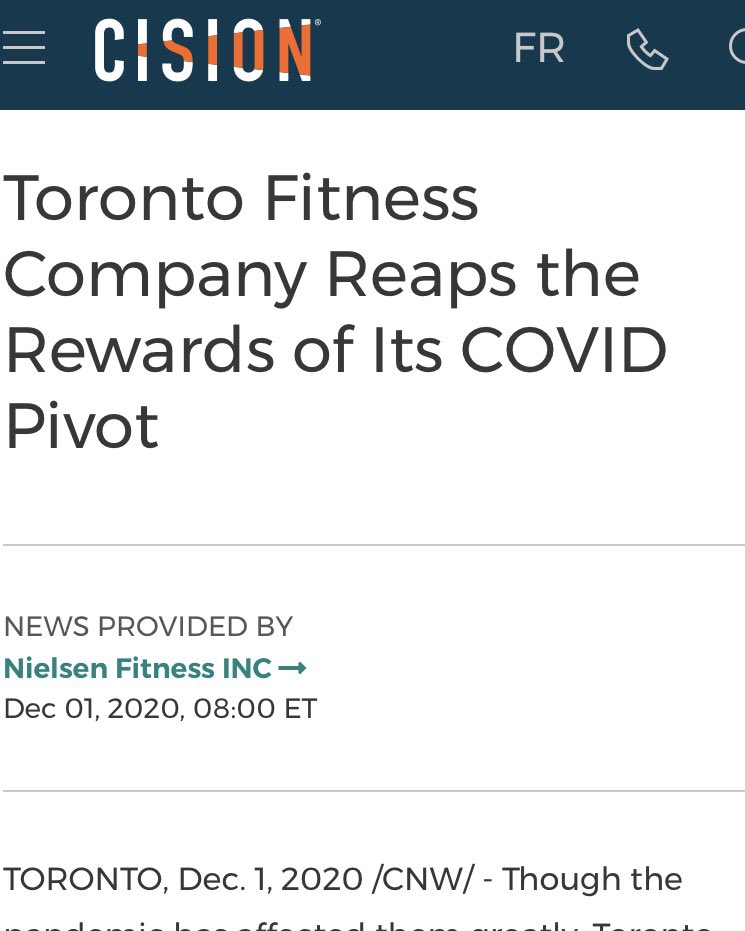 jeffreymacutay's tweet photo. Finding opportunity in adversary! 💪 So proud to be part of this @NielsenFitness team! #growth #persistence #featureus @blogTO @TorontoStarLife @CTVToronto @CityNews @680NEWS @BTtoronto @CBCToronto https://t.co/hRZjGswHEl