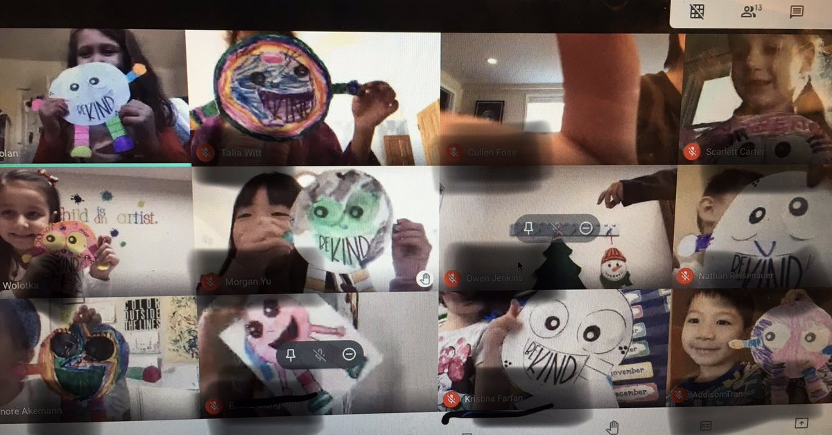 It’s Kindness Week in Kindergarten! Today we read A Little Spot of Kindness and made our own kindness spots to remind us to always be kind! #AViAtors <a href="/ReneeFitzEdu/">Renée Fitzsimmons</a>