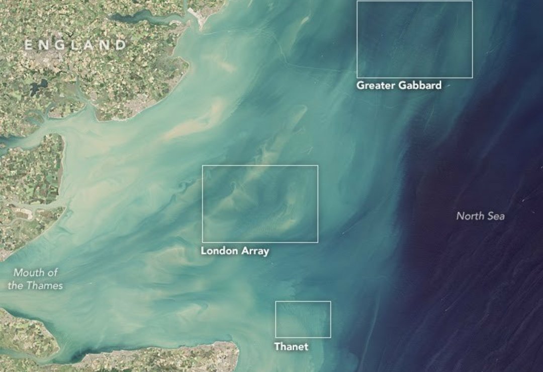 Nog zoiets! 
Windmolenparken op zee! Weg er mee! Vernietigt de hele habitat van vis omdat de stroming onder water wordt aangetast. Waardoor de bovenste slib segment laag helemaal verdwijnt!