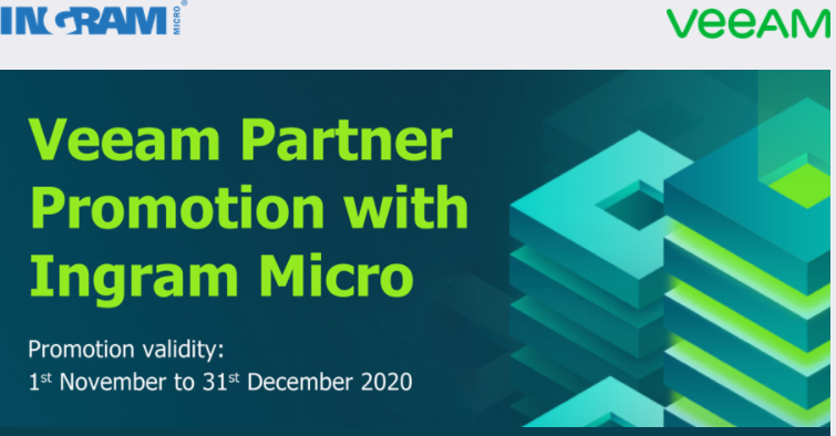 Ingram Micro has launched #Veeam Promotion for partners. Transact with Ingram Micro and #Veeam and win rewards.
For complete details of the promotion visit: lnkd.in/dSCNHYJ