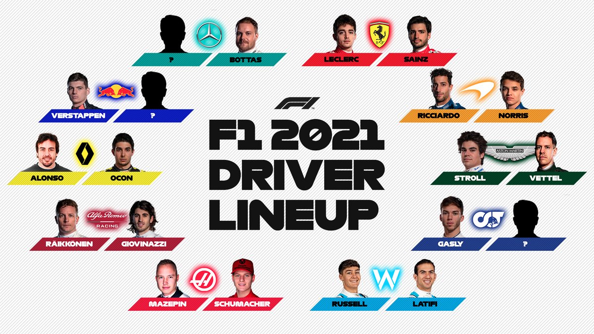 f1 seat 2021