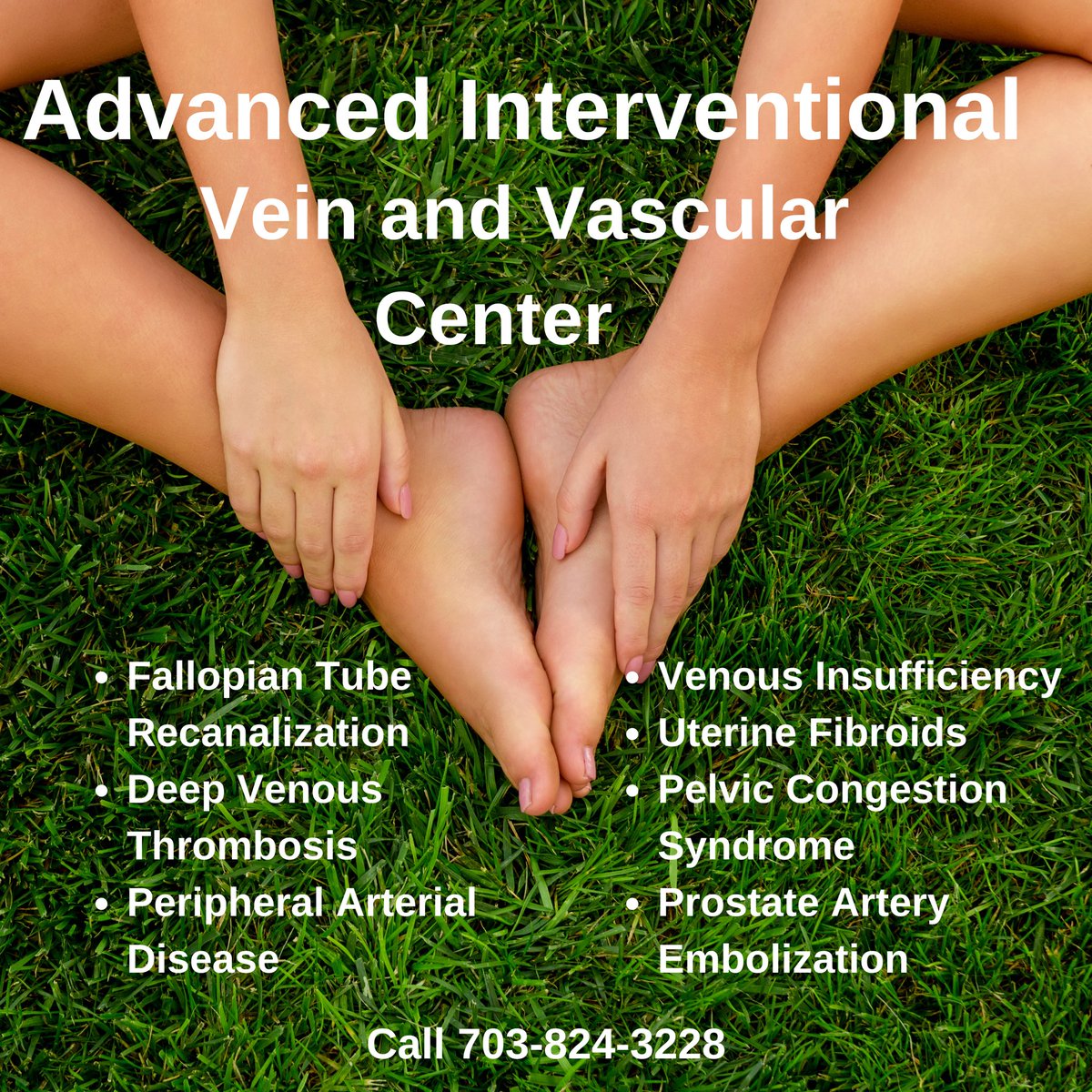 Did you know AAR Centers offer consultations with our Vein and Vascular Specialist Dr. Keith Sterling? Contact us to learn more at 703-824-3228.