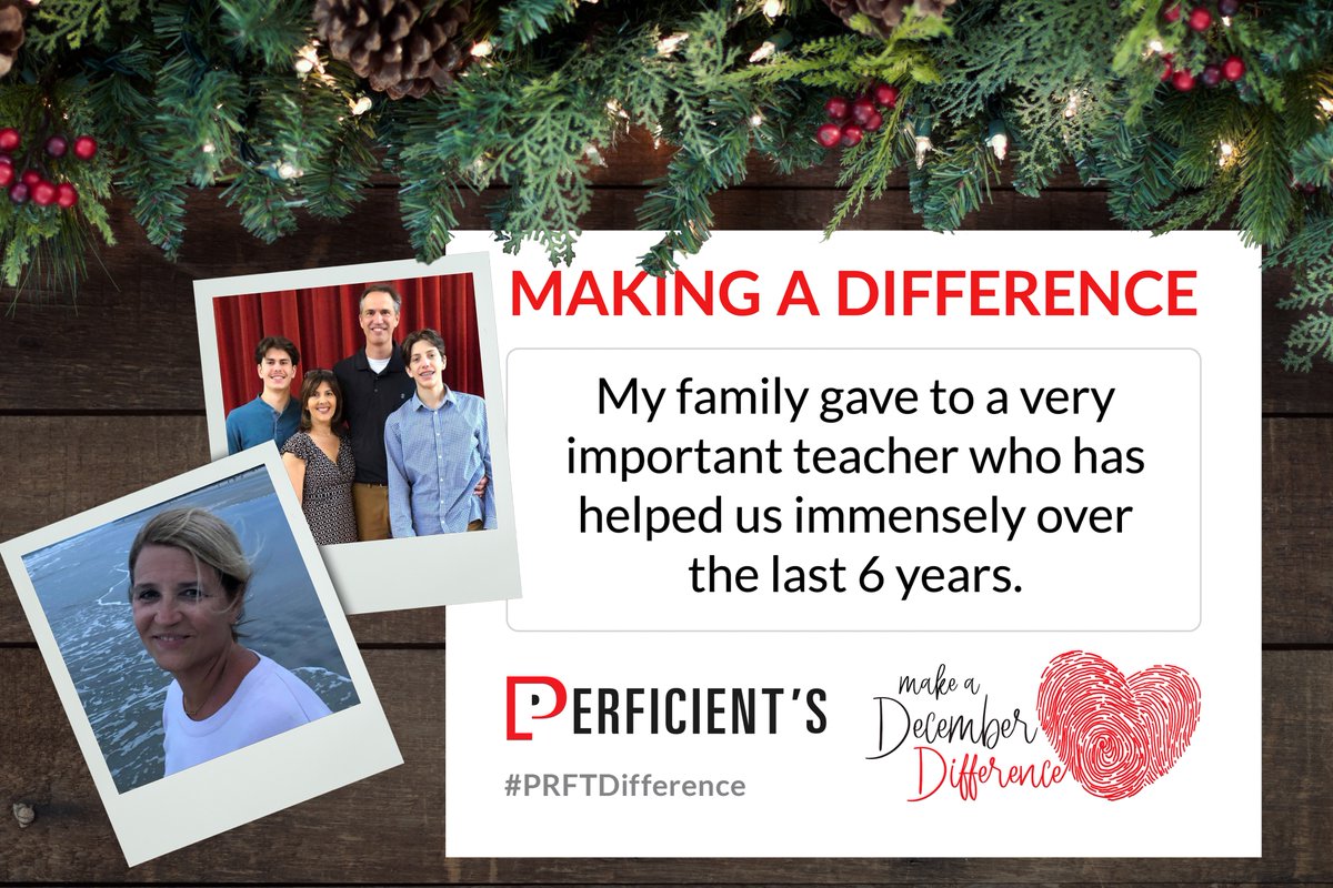 jarvisj70's tweet image. Thanks Perficient for giving each employee $100 to Pay Kindness Forward with, Mrs. Kreinkamp of Parkway South was a no doubter for us.  perficient.com #prftdifference