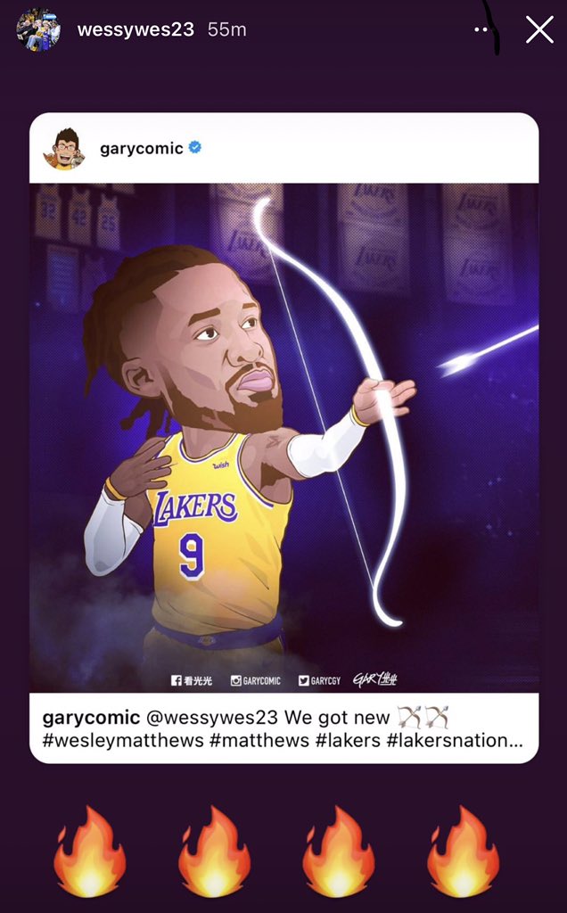 Wesley Matthews aka Yellow Arrow https://t.co/lBaydUVeUu