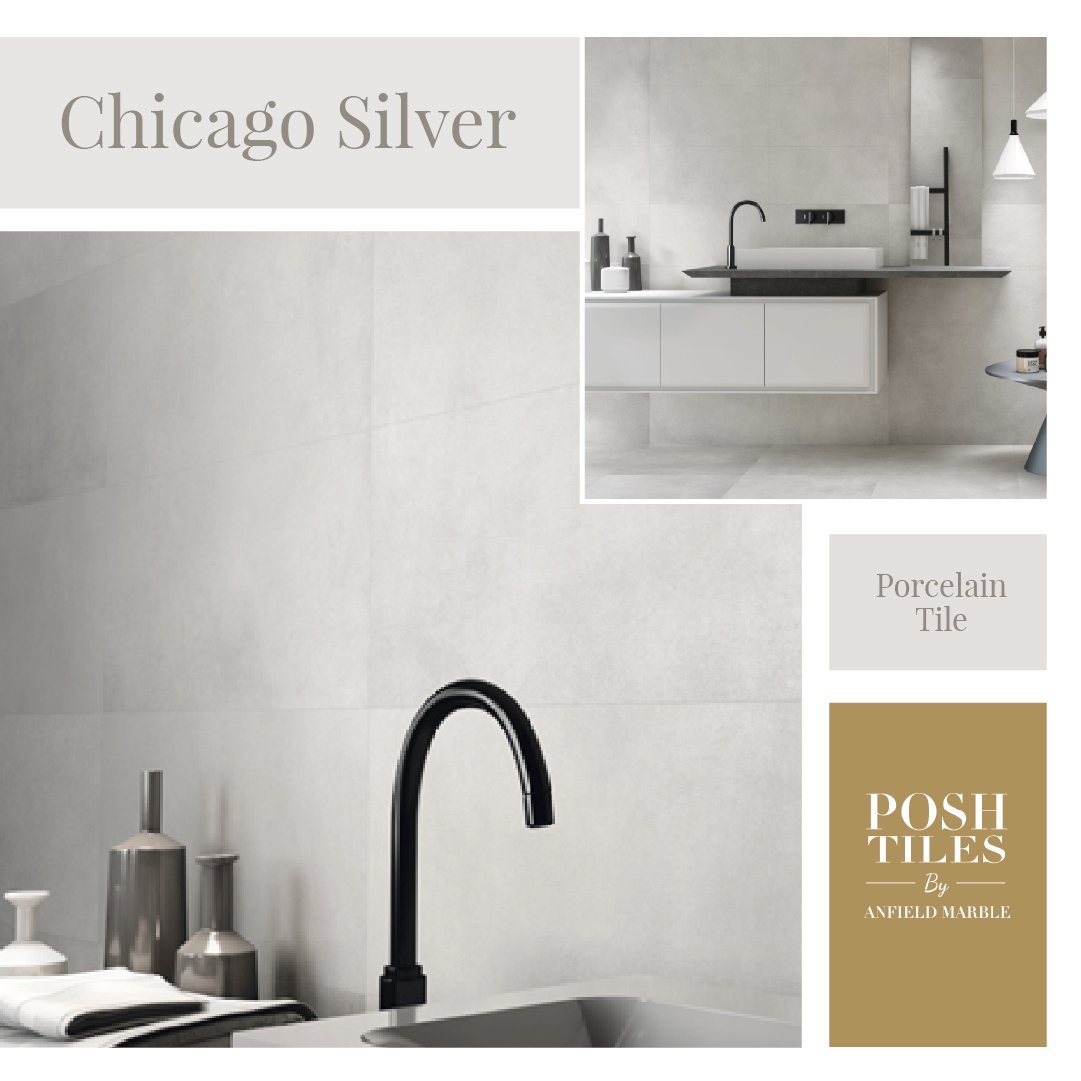 AnfieldMarble's tweet photo. Chicago-Silver. A cement effect tile, with a light grey base and complimenting smoky undertones.

See more here: https://t.co/6pzep4es3Z

#tiles #liverpooltiles #tilesliverpool #tilefitter #tilefitters #bathroomtiles #kitchentiles #floortiles #walltiles https://t.co/Z8Fqj3ZukN
