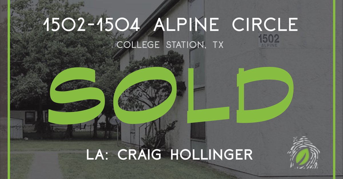 GreenPrintRE's tweet photo. Congratulations to @CraigGHollinger on the sale of this package of fourplexes at Parkway Plaza! #sold #investmentrealestate #investors https://t.co/UmEDMA3tKE