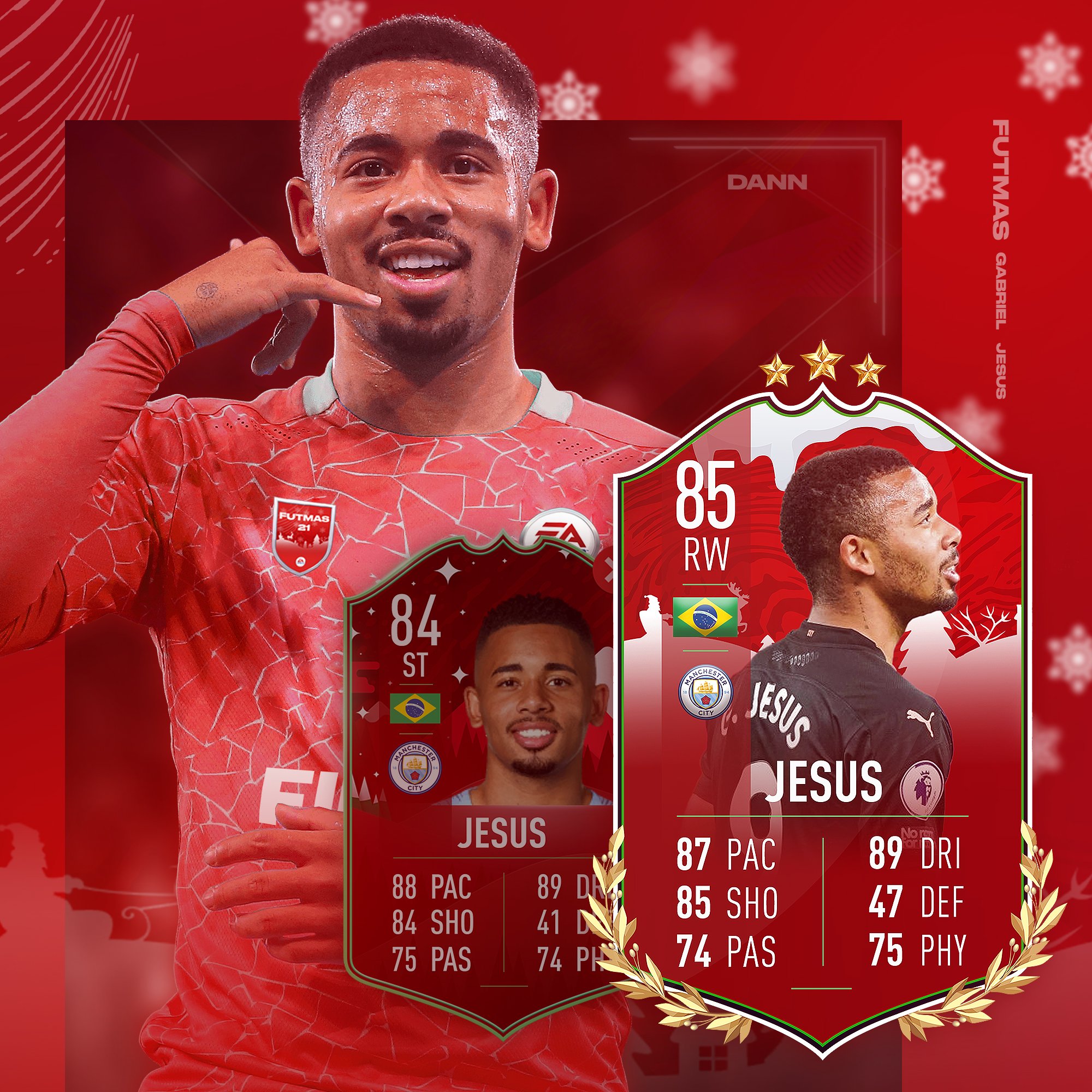 Dann Futmas Gabriel Jesus Dann Fut21 Fifa Fifa21 Futmas Jesus Card Czechrepublic Edit Easportsfifa Promo Prediction T Co Ryxgpp8erl Twitter