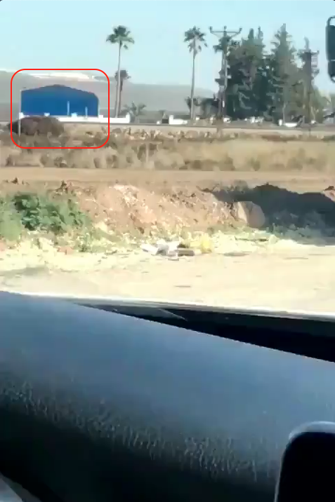 While this structure to the east isn't visible on the latest Google Earth imagery (Sept 2019), construction in the location can be seen on  @planetlabs imagery over 2020. (8/10)