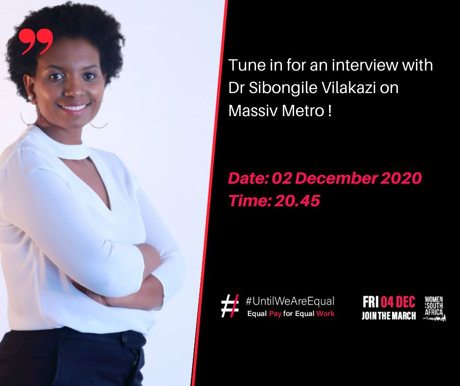 Join us for an exclusive interview with Dr Sibongile Vilakazi tonight on <a href="/MassivMetro/">MassivMetro</a> 
Time: 20.45!