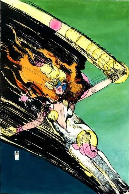 By 1981, Dazzler had her own ongoing series. Though not intimately connected to the X-Men universe, there are a number of intersecting symbols, a shared theme of mutant adversity, many guest appearances, and even some shared creators such as Romita Jr, and Sienkiewicz. 4/6