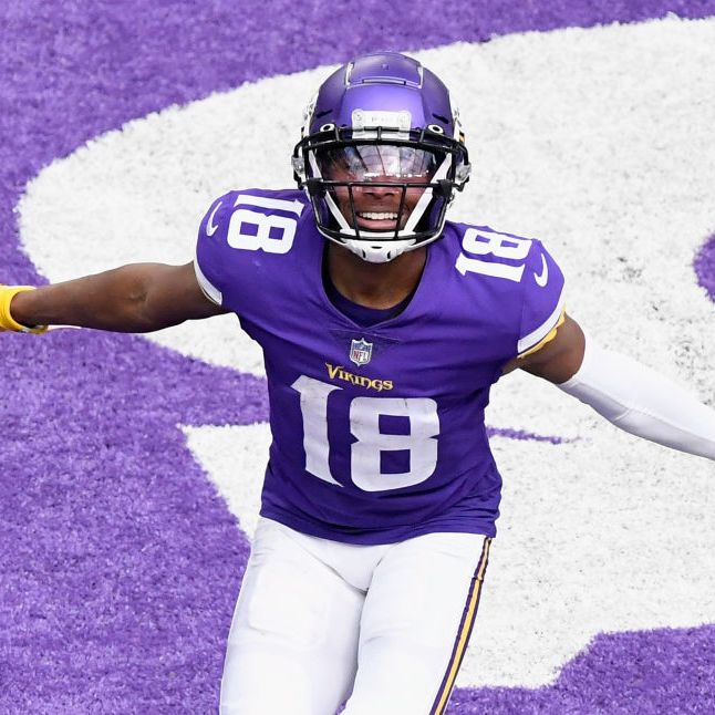 PFF's tweet photo. Highest-graded rookie WRs since '06:
1. Odell Beckham Jr. ('14) - 90.8
2. Justin Jefferson ('20) - 90.1

#GeauxTigers https://t.co/sXsQ4KNYgM
