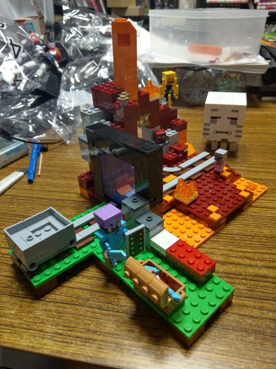 櫻色 Amazonブラックフライデーで買ったレゴマインクラフト これ1セットで地上からネザーゲートを通ってネザーをトロッコで 移動っていう一連の情景になってるのがめちゃくちゃ良いね そのうちまた手持ちレゴマインクラフト全部繋げてみよっと 櫻色 Amazonブラックフライデーで買ったレゴマインクラフト これ1セットで地上からネザーゲートを通ってネザーをトロッコで 移動っていう一連の情景になってるのがめちゃくちゃ良いね そのうちまた手持ちレゴマインクラフト全部繋げてみよっと