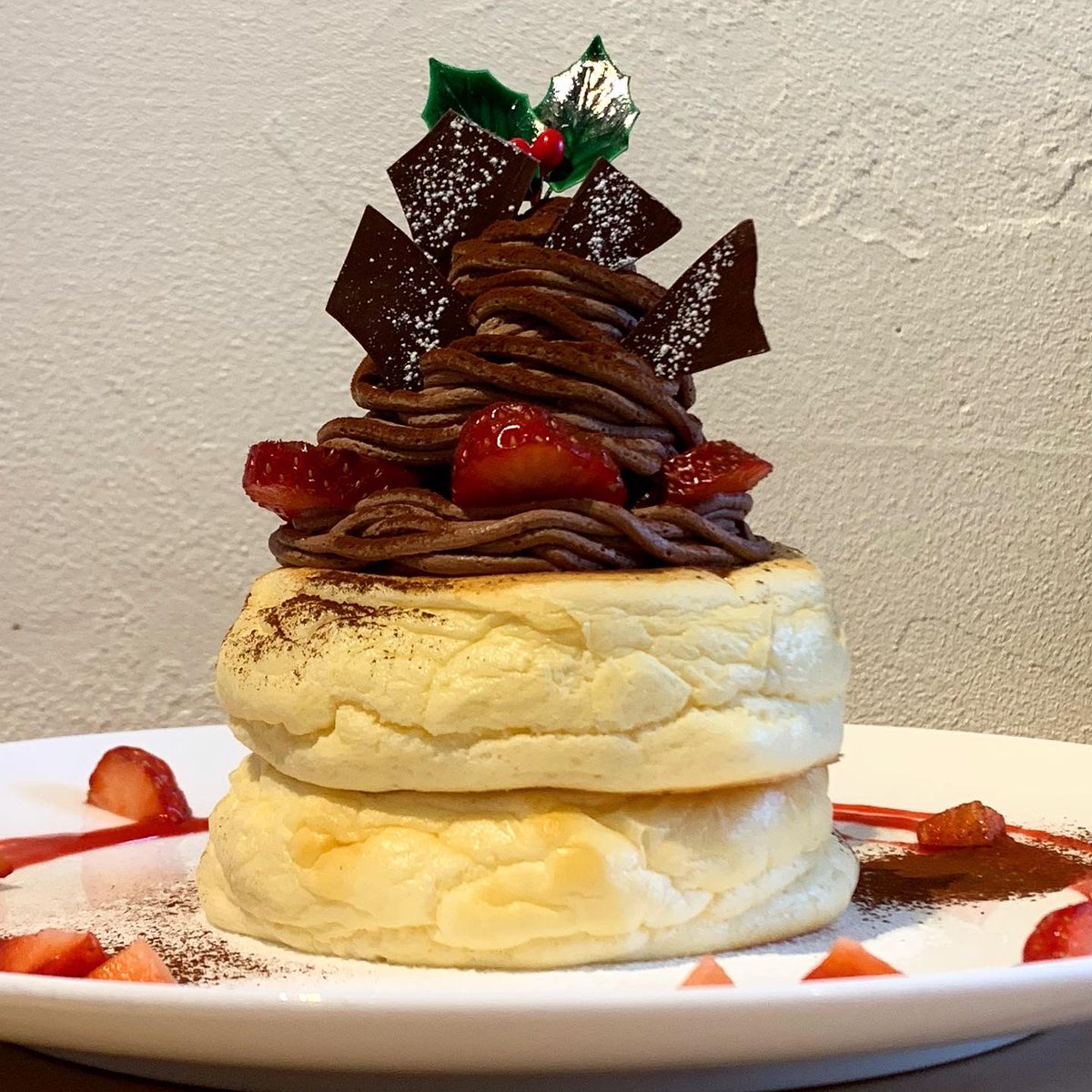 グルメ男子 Ease Cafe イーズカフェ Easecafe Sapporo 食べたのが今日からスタート クリスマスパンケーキ 12月27日迄 カフェラテセット 税別 1 500 パンケーキの提供は 14 00 17 00 札幌市東区北9条 東1丁目1 8 札幌共和女子学生会館 1