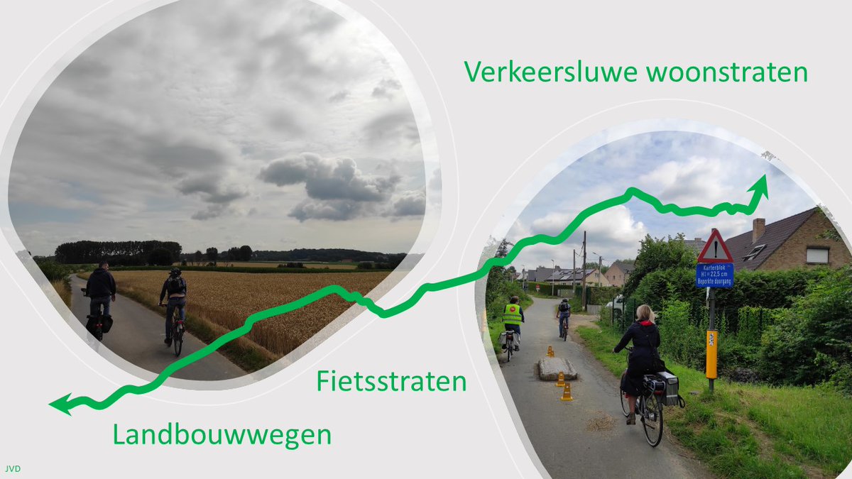 Hartje #pajottenland bestuderen we een vlotte #doorfietsroute die vooral bestaande wegen recycleert. Geen fietssnelweg zoals de #F20 dus, maar wel een #VolleGaasroute als handige &amp; autoluwe #fietsruggengraat tussen Galmaarden &amp; BXL 🚴‍♂️meer info➡️ bit.ly/3fX4LHl