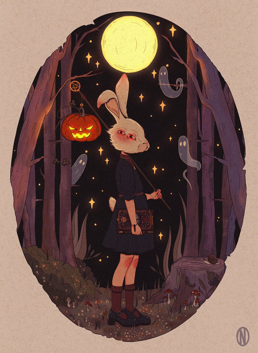 orlanaconda's tweet photo. Hi #VisibleNonbinary I make illustrations mostly with warm colors and soothing moods 🌸🍂 https://t.co/Uh4O6rQzzq