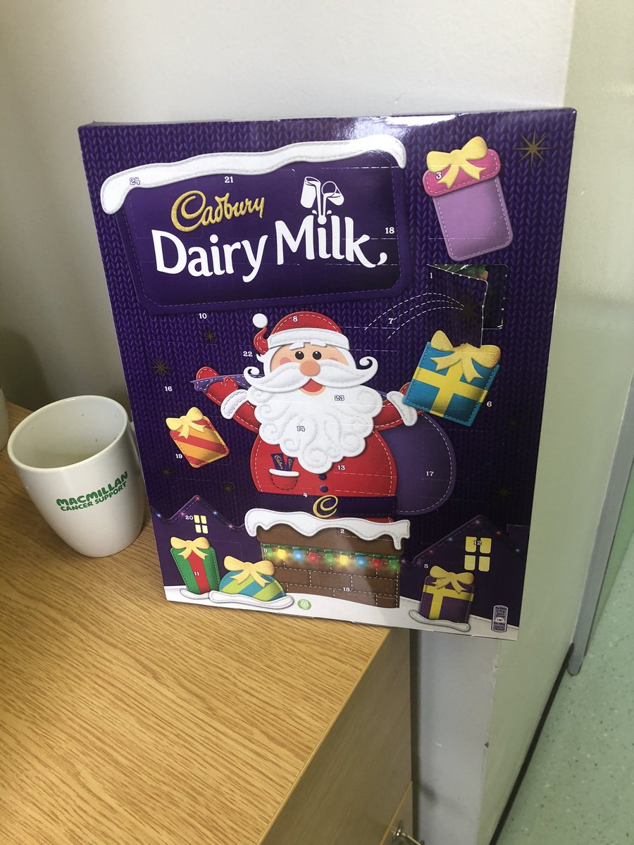Thanks @afclough007 for the advent calendar @StGeorgesTrust I enjoyed Day 1 & 2 with a cuppa 😋@SNCTStGeorges1 @VickyMo83965879 #thoughtfulgift #strongteam #startingtofeelfestive