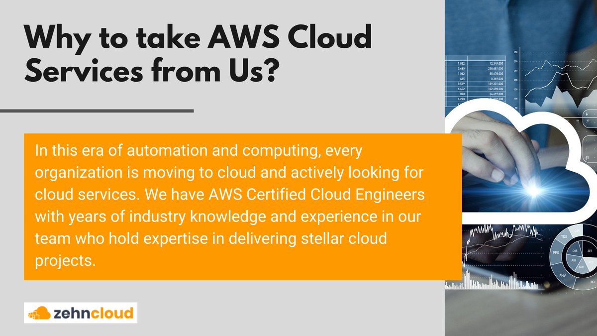 Zehncloud's tweet image. Why to take AWS Cloud Services from Us? 

To Know More about our Cloud Services, Click Here: zehncloud.com

#awscloudmigration #awscloudsolutions #AWScloudservices #awscloud #zehncloud