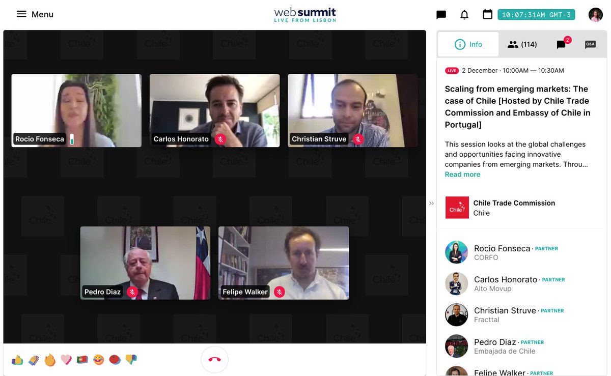 Want tips on how to scale your company from emerging markets? Learn about Chile's case at <a href="/WebSummit/">Web Summit</a>!