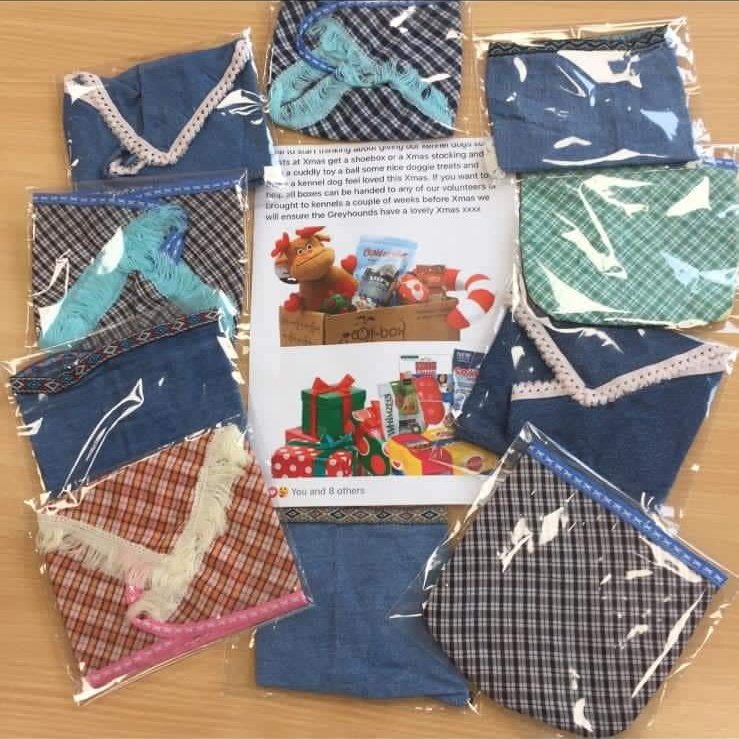 southportcoll's tweet image. 🐾 A lovely 'tail' on this chilly December day, our Next Step Students have been working with the @greyhoundtrust creating 'Doggie Xmas Hampers', packed with all sorts of kind donations by all 'walkies' of life at college! Well done to the students &amp;amp; what great experience too! 🐾