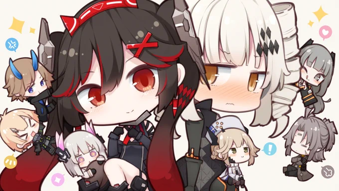 パニシング:グレイレイヴン@punigray_staff のお祝いイラスト描かせていただきました!
12/4から配信開始ですので、よろしくお願いします!
#パニグレ 