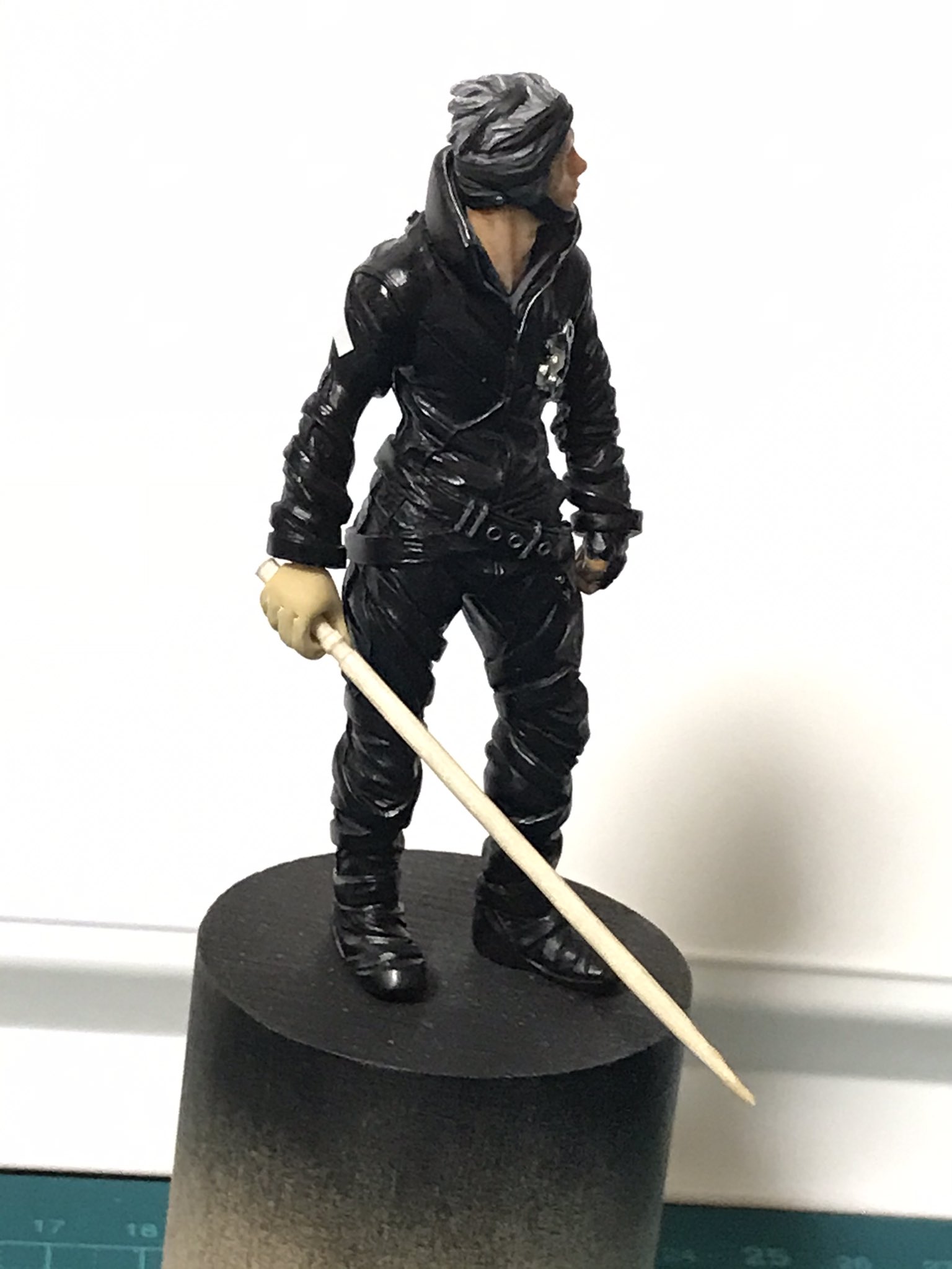 テツウサギ Ma Kフィギュア製作 Mk44 Pilotの進捗です エポキシパテで右手を作り 爪楊枝を持たせてみました 1 スケールの手などはもちろん初めてで 難航しています 前作のfgoボイジャーと大きさを比べると T Co Xkdujhgvm3 Twitter