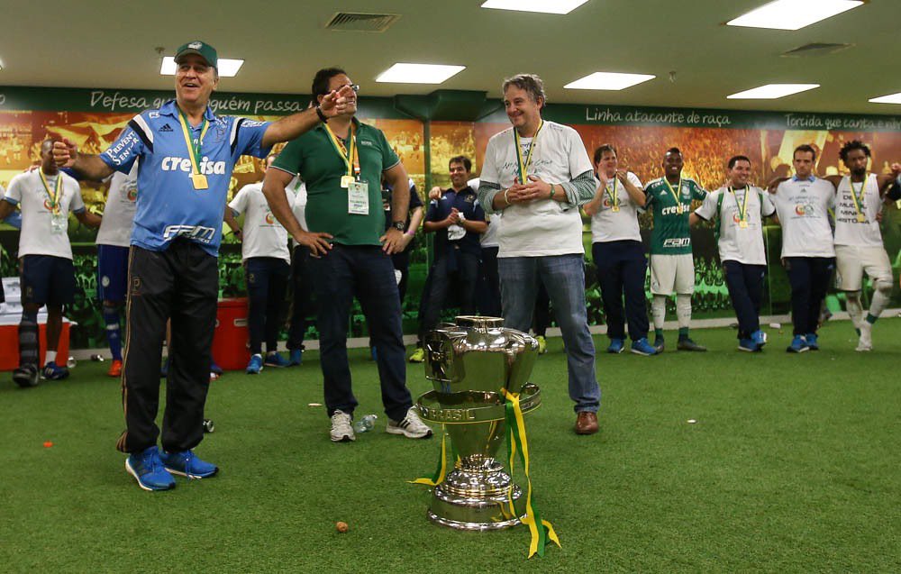 02/12/15 foi MUITO importante para todo palmeirense, principalmente pra quem esteve envolvido na gestão da época! Depois de um trabalho árduo de reconstrução de um PALMEIRAS arrebentado moralmente, veio a 1ª colheita com o título da Copa do Brasil! Obrigado a todos envolvidos!🤙