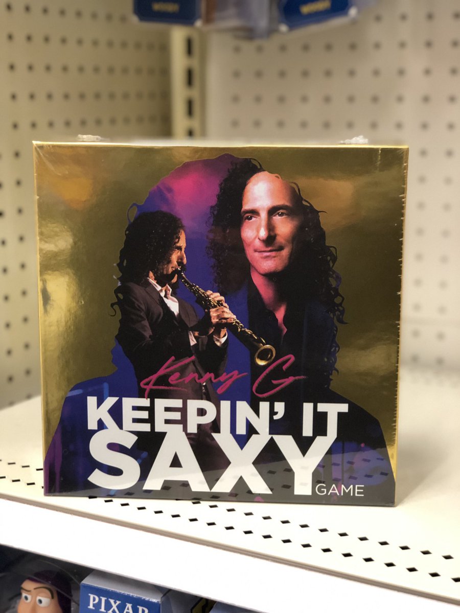 Watercolorsjazz's tweet photo. We found it. @kennyg the board game. #keepitsaxy https://t.co/p3KryZrRdZ