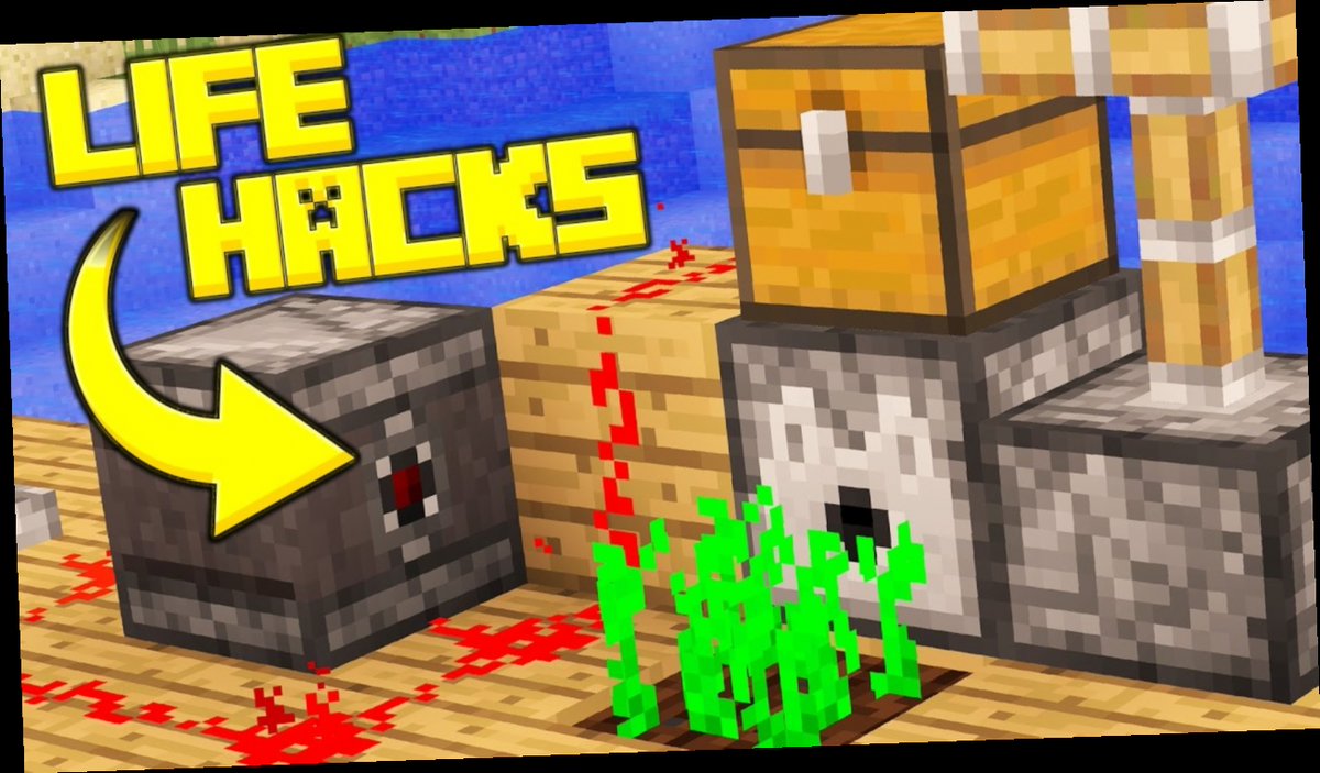 minecraft hacks on youtube / Twitter