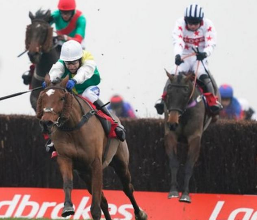 ApexAlgorithms's tweet image. Cloth Cap jumped brilliantly to win the Ladbrokes Trophy at Newbury for trainer Jonjo O’Neill last month.