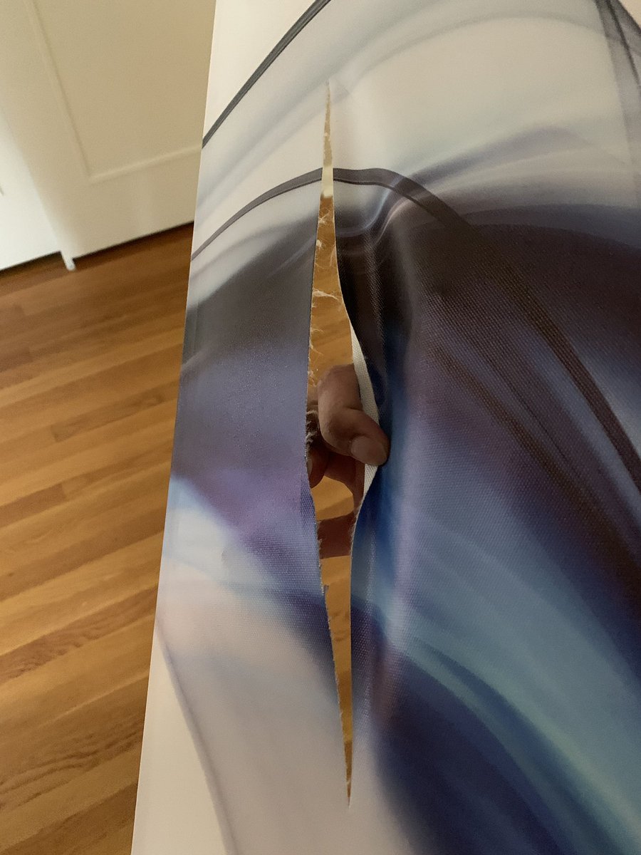 chintanshah123's tweet image. @AmericanExpress - I used to love your customer svc. Filed a #purchaseprotection claim on my Business Blue Plus and you want repair cost to repair a canvas print!!!! I even sent photos, which were unacceptable. Where does one go to “repair” this?