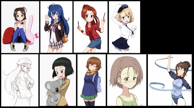 #今月描いた絵を晒そう
11月は結構描いたな! 