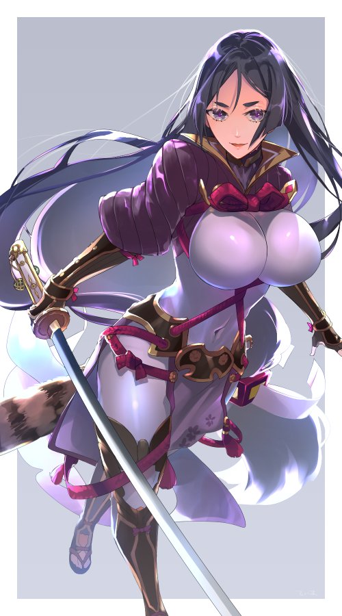 「鈴鹿ちゃんと頼光さんの活躍楽しみだなぁぁぁぁぁきっと大活躍してくれるんだろうなぁ」|🎠てぃあ🐎@原稿のイラスト
