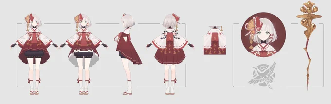 莉娅&amp;萝月皮肤设定 