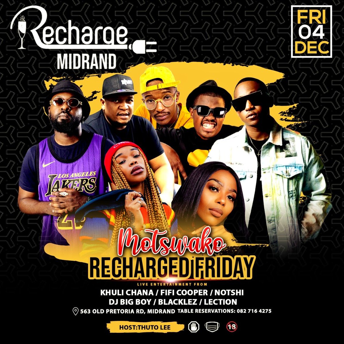 lection's tweet image. Here&apos;s my weekend gig guide #KeDizembaBoss #WorkModeActivated