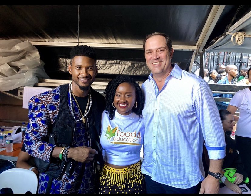 2 years ago today, @food4education won the Cisco Youth Leadership Prize. 
Thank you @chuckrobbins, @usher, @glblctzn, and @cisco for one of the best days ever! 
From feeding  2000 kids a day then to 30,000 now! We’re on to the next big goal!
#FeedingTheFuture 
#Mandela100