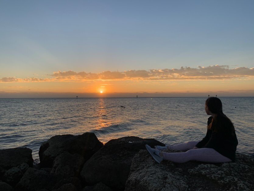 woke up with the sun yesterday 💛