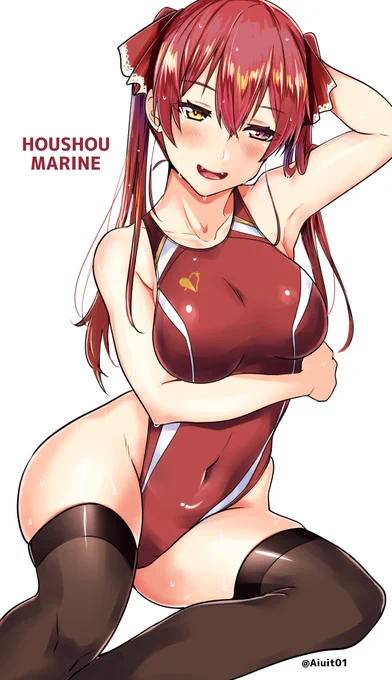 マリン船長の競泳水着!

#マリンのお宝 