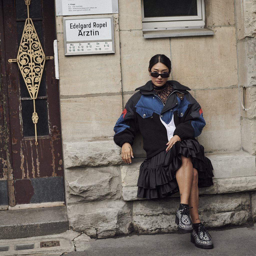 Louis Vuitton on X: Feminine and masculine codes combine. Peggy Gou's  urban, yet refined look matches that of the Beaubourg ankle boot. Explore  #LouisVuitton's new shoe collection at    / X