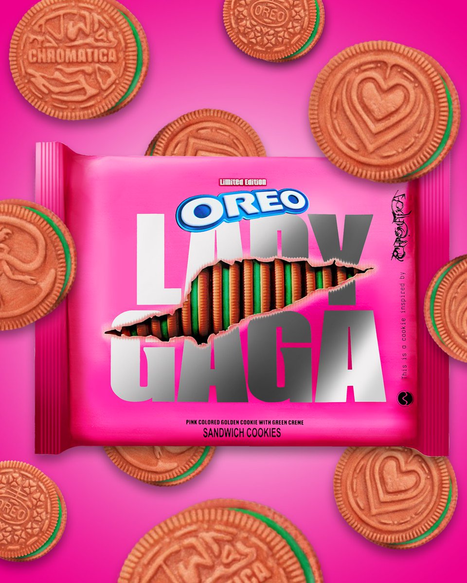 Oreo Cookie On Twitter Dropping Soon Cookies Inspired By Chromatica And Ladygaga