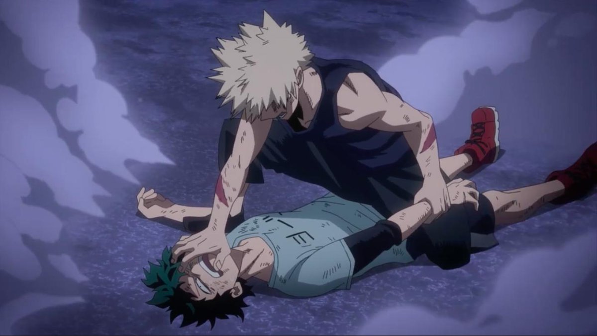 This is still the best fight in MHA 