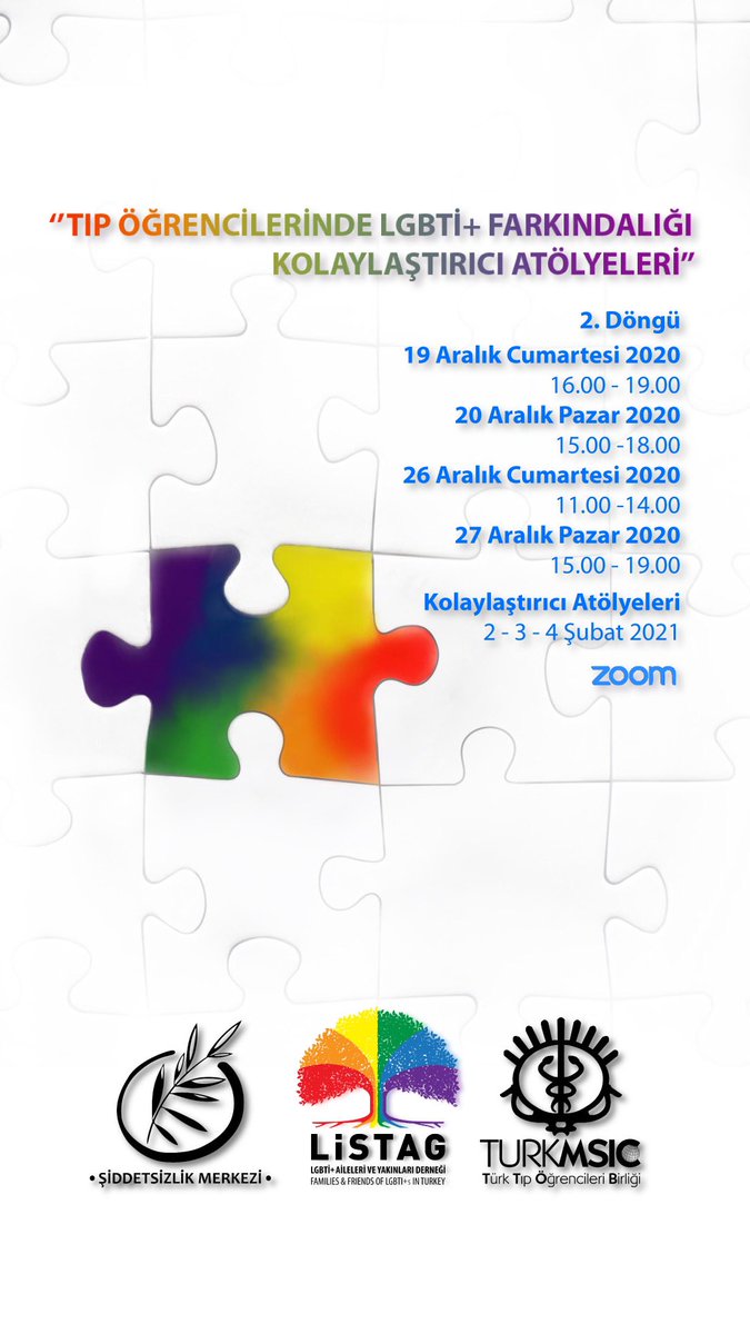 turkmsic's tweet photo. TurkMSIC &amp; LİSTAG &amp; Şiddetsizlik Merkezi ve CETAD ortaklığında gerçekleştirdiğimiz "Tıp Öğrencilerinde LGBTİ+ Farkındalığı Kolaylaştırıcı Atölyeleri” projesi ile karşınızdayız, detaylı bilgi ve başvuru formuna aşağıdaki linkten ulaşabilirsiniz. https://t.co/K4wUf4oPup https://t.co/ILg5BviRQf
